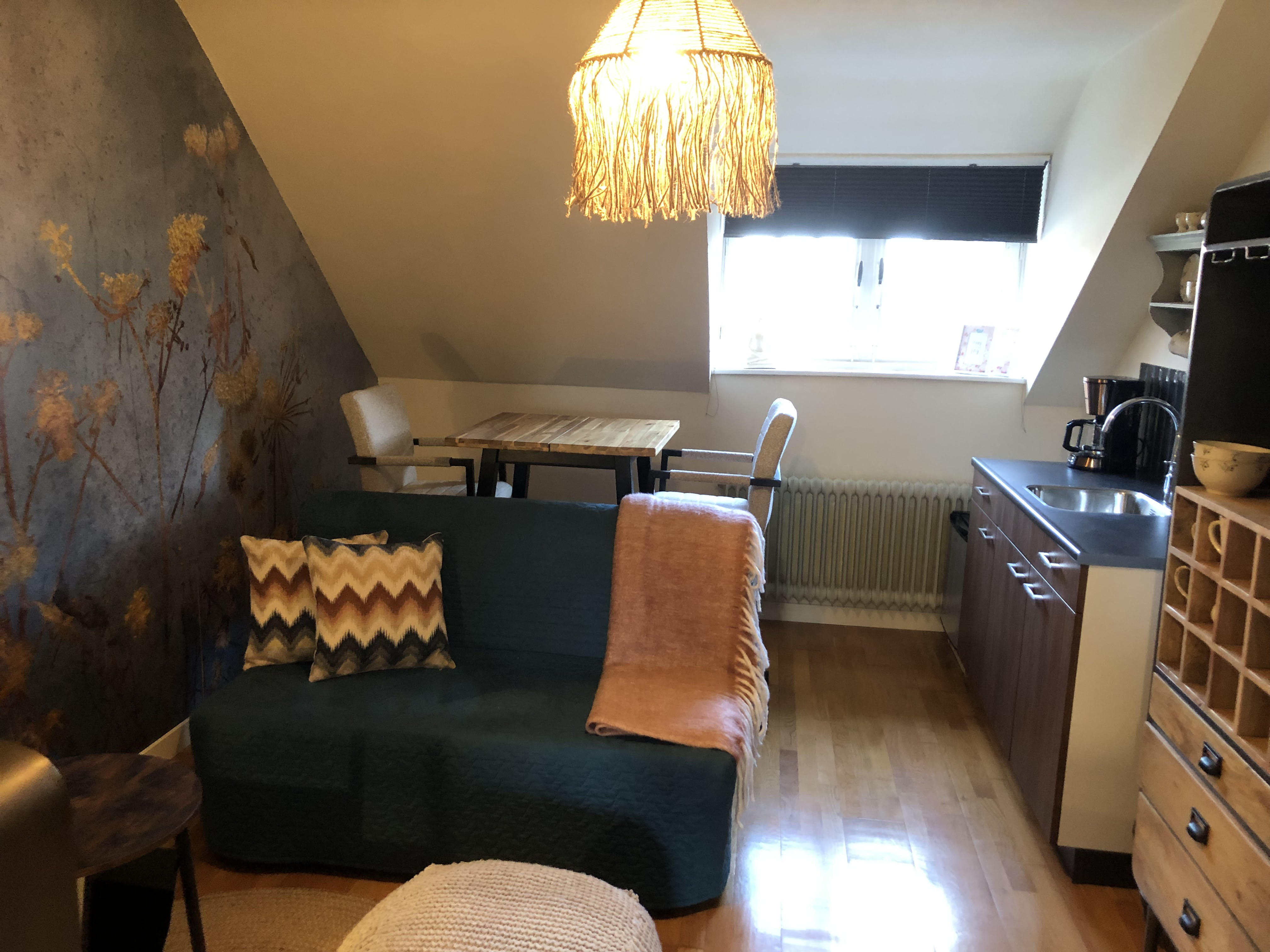 Appartement 2 - gezellige kamer met keukentje